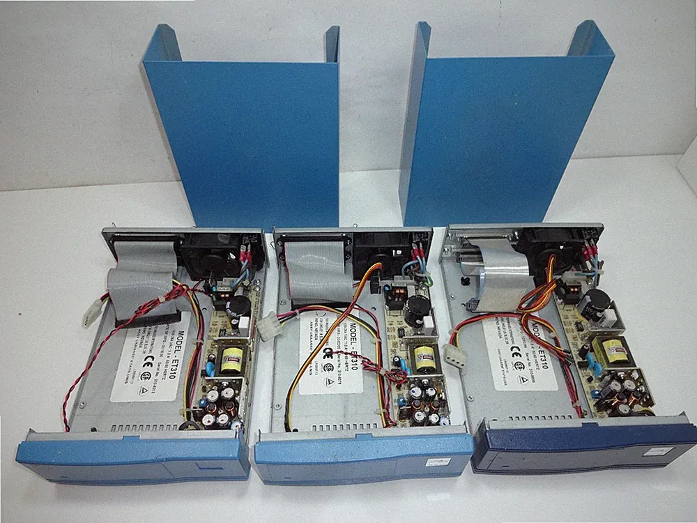 3 Vintage External SCSI HDD Enclosure Dual 50 Pin Centronics and 68 Pin SCSI