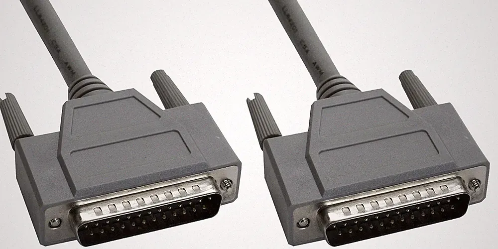 3ft SCSI Cable for Original Apple Mac MacIntosh & Mac+ DB25 Male to Male