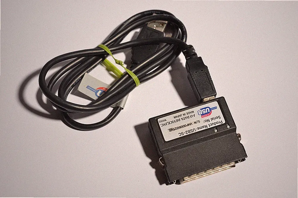 I-O DATA USB2-SC USB 2.0 to SCSI Adapter for Legacy Scanners MO Drives HDD