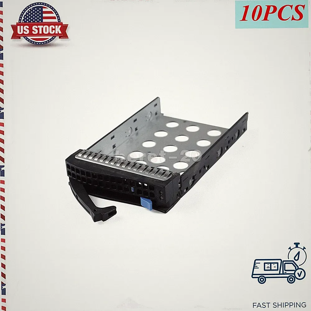 LOT OF 10 For Supermicro 3.5" SAS SATA Hard Drive Caddy SC93301 With Screws