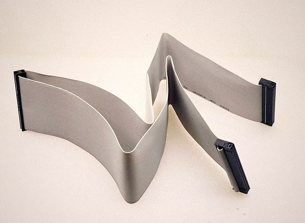 SCSI 50 Pin IDC Ribbon Cable with 3-Connector 3FT