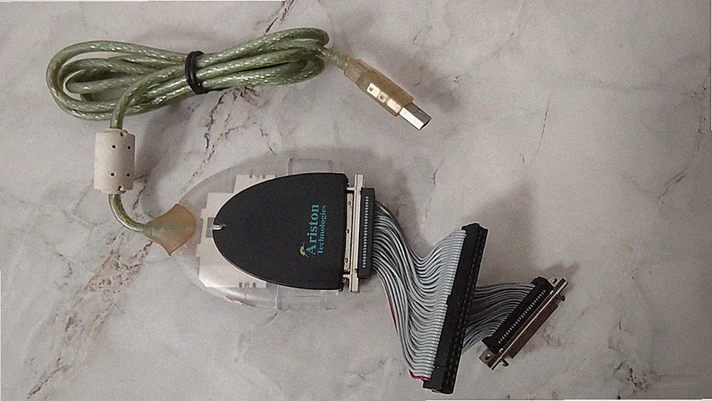 USB to SCSI 50pin adapter for Quantum ibm scsi 50 pin hard disk SN:20140354