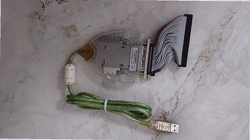 USB to SCSI 50pin adapter for Quantum ibm scsi 50 pin hard disk SN:20240040