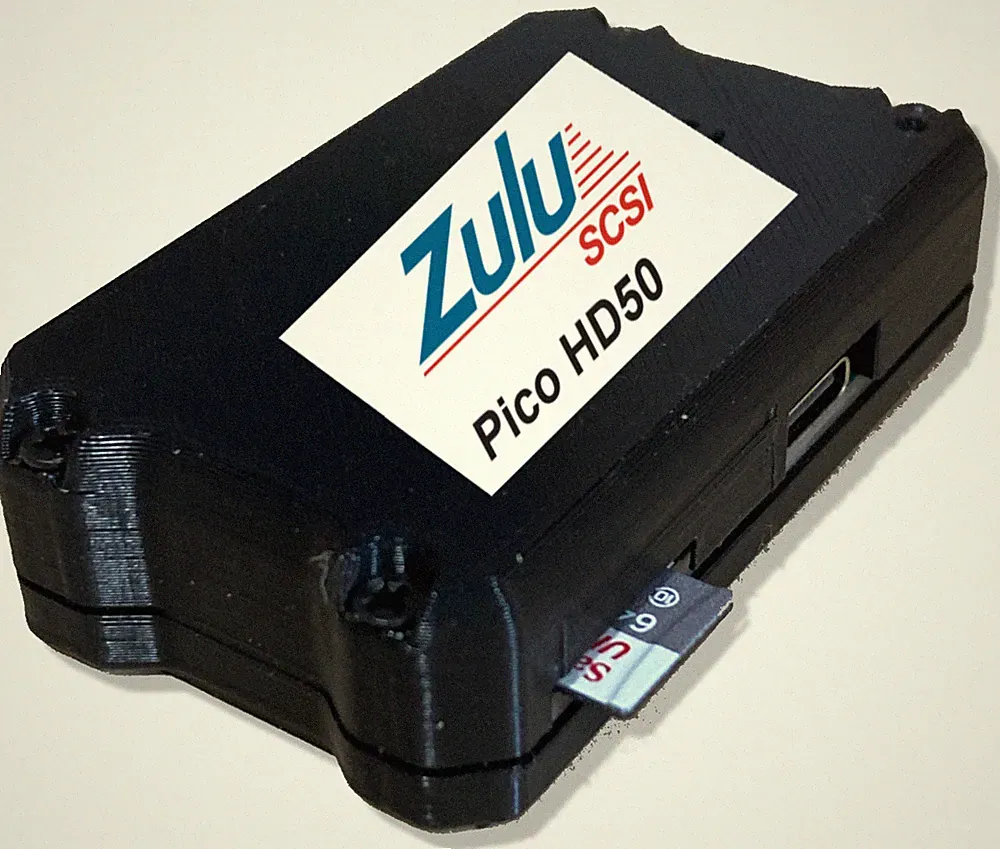ZuluSCSI Pico HD50 Plug-In SCSI SD Drive